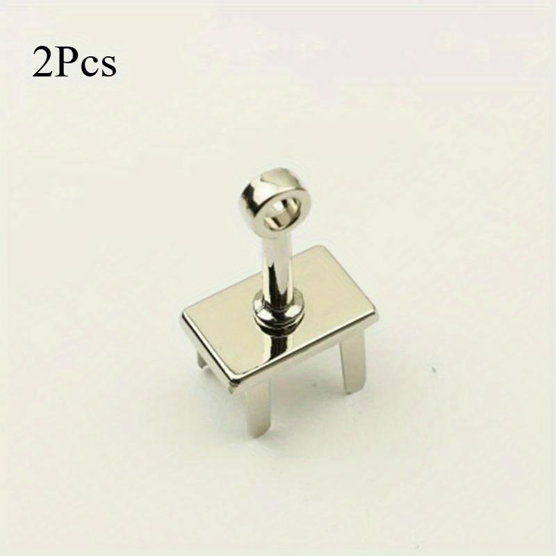 2 ks Kovová přezka s uzávěrem Módní dekorace na tašku Spona pro DIY Kabelku Tašku Peněženku Zavazadlo Kování Uzávěr Díly a příslušenství na tašku