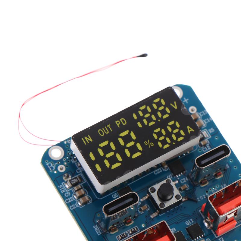 Versatile 4S PD 20V 5A 100W Boost Module High Power Charge Discharge Unit for DIY Projects Battery Management and Lab Experiments