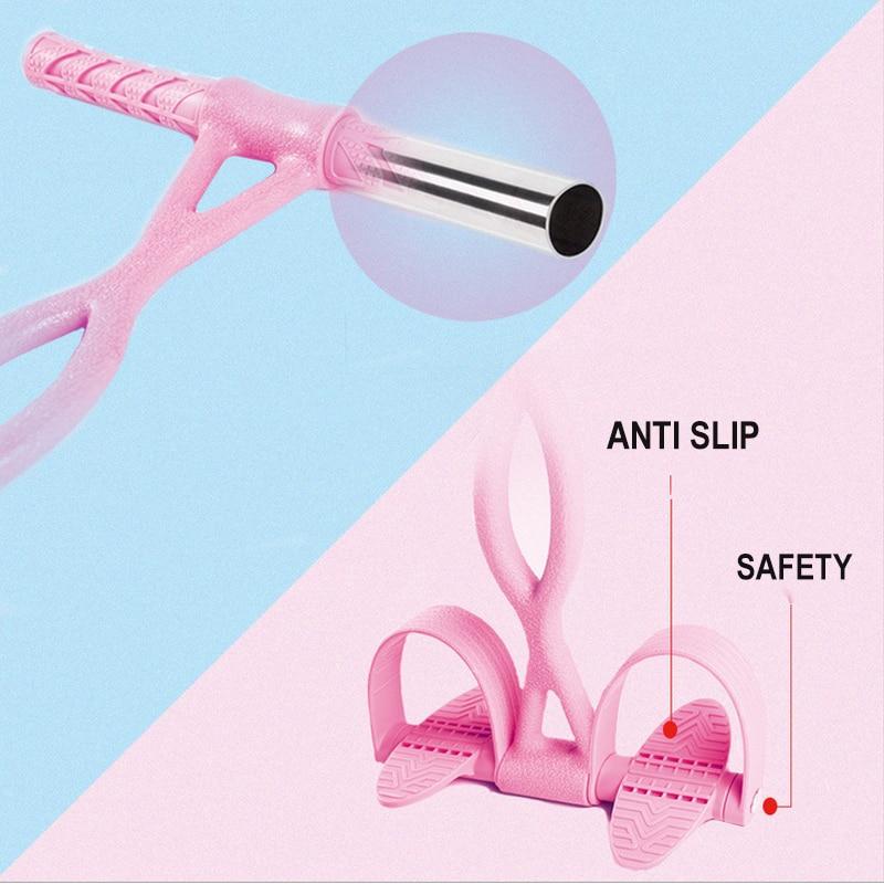 Fitness Pull Tension Rope Sit Up Breast Expanding Multifunctional Foot Pedal Resistance Band
