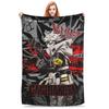 Gachiakuta Manga Rudo Stuff Blankets Super Soft Flannel Zanka Riyo Enjin Throw Blanket Comfortable Rug Piece