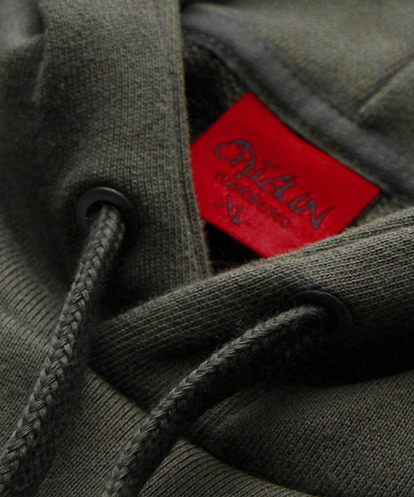Effect Graphics Hoodie Khaki