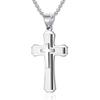 2026 Accessories Men's Trend Pendant Fashion Personality Trendy Men's Three-layer Cross Necklace