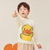 B.Duck Boys' Playful Duck Crew Neck Sweatshirt