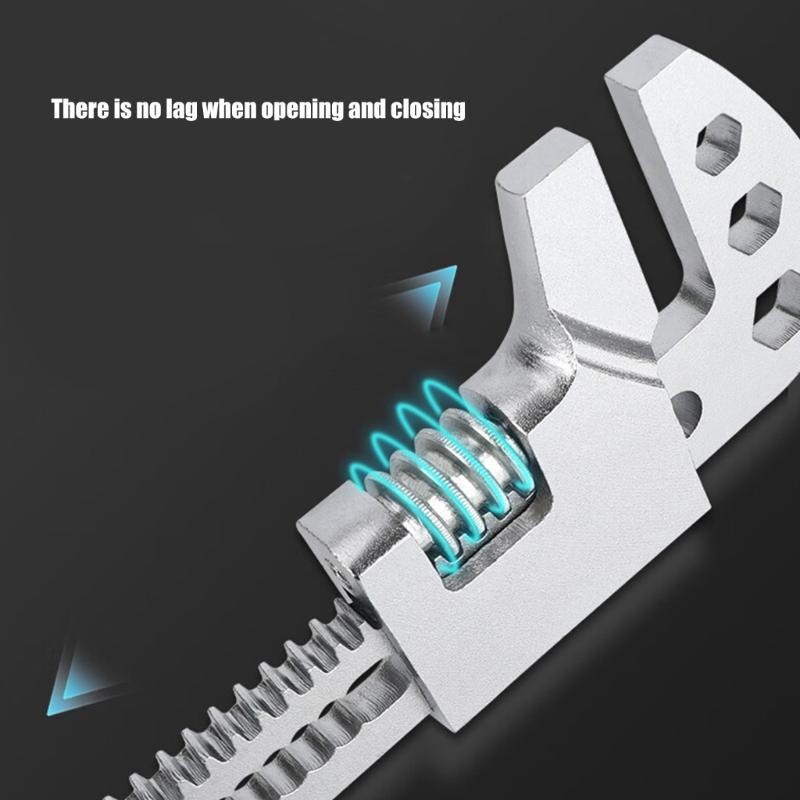 F-type Wrench Right Angle Wrench Adjustable Spanner Pipe Wrenches Wide Jaw Opening Wrench F Spanner F Type Wrench