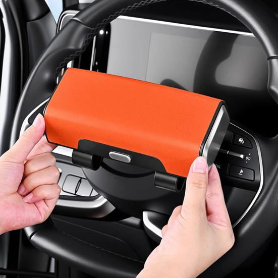 Auto Opbergdoos voor Zonneklep Schokbestendige Beschermende Brillenhoes met Zachte Velours Voering Magnetische Sluiting Grote Capaciteit Organizer voor Kaarten Sleutels