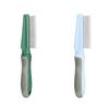 Pet Grooming Comb For Cats And Dogs Plastic And Metal Material Olive Green Haze Blue Sweet Peach Colors 61 Teeth For Long And Short Hair