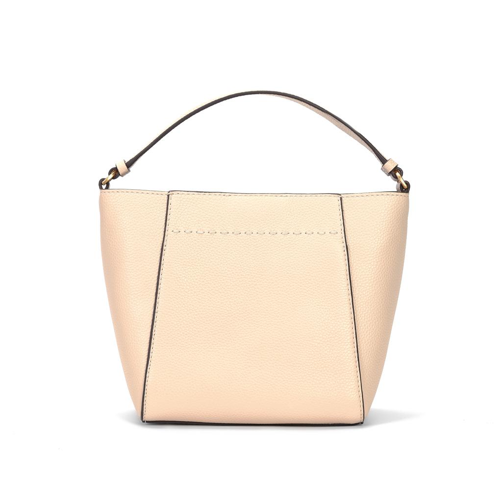 Tory Burch Mcgraw Adjustable Detachable Shoulder Strap Bucket Bag Women Handbags Off-White 74956-724