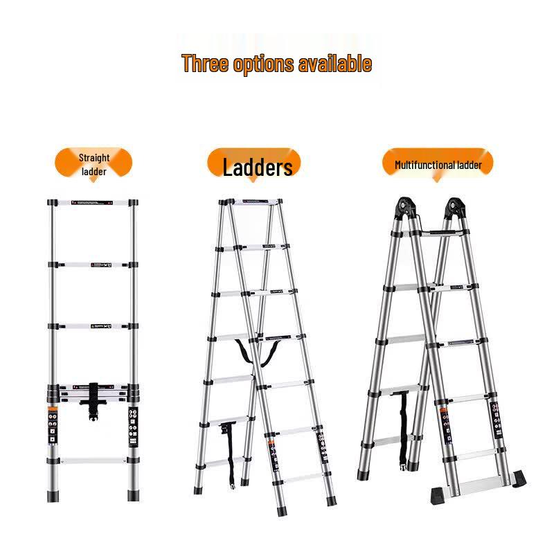 Hikeyi Jia Portable Single-Sided Aluminum Telescopic Ladder