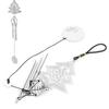Rotating Wind Chimes DIY Personality Novelty Ornaments Crafts Decorations 315E Christmas Tree