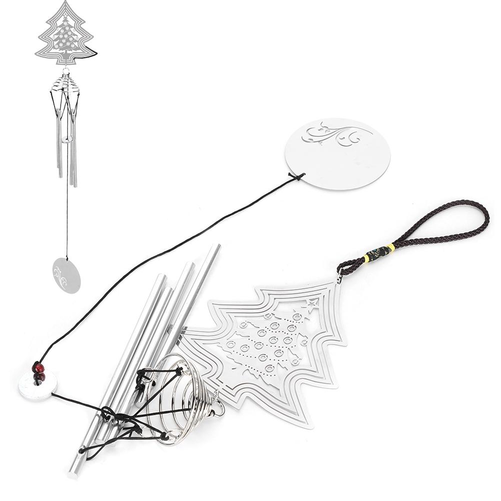 Rotating Wind Chimes DIY Personality Novelty Ornaments Crafts Decorations 315E Christmas Tree
