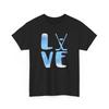 Ice Hockey Shirt, Love Hockey Winter Sports Hockey Lovers Women Men Cute Shirt