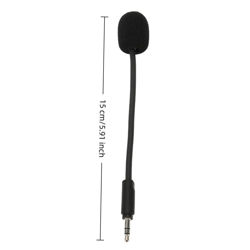 3.5mm Plug Game Headset Microphone Mic Replacement for Logitech G735 for Video Games
