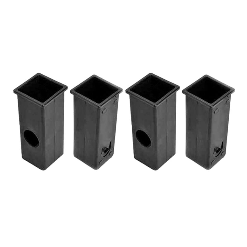 Fitness Equipment Hollow Plastic Sleeve Isolation Sleeve Hollow Bushing Liner Bushing Square Tube Sleeve Enduring
