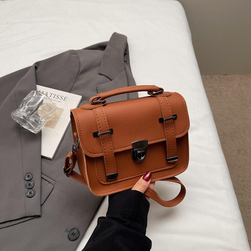 Popular Fashion Retro Handbag New Versatile Shoulder Messenger Bag Small Square Bag Women