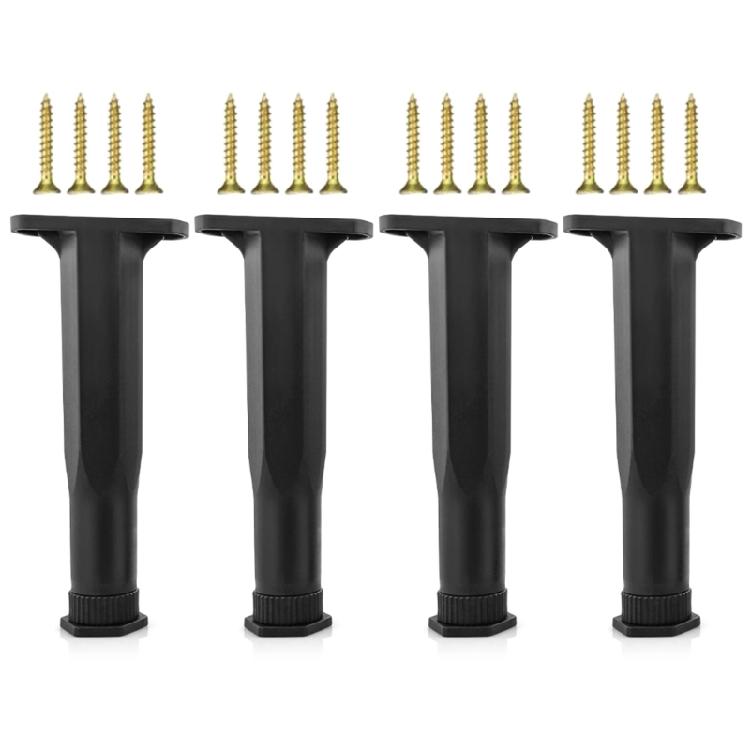 4Pcs Strong Load Bearing Bed Support Legs Furniture Hardware Feet For Furniture Leveling Stable Base Easy to Install