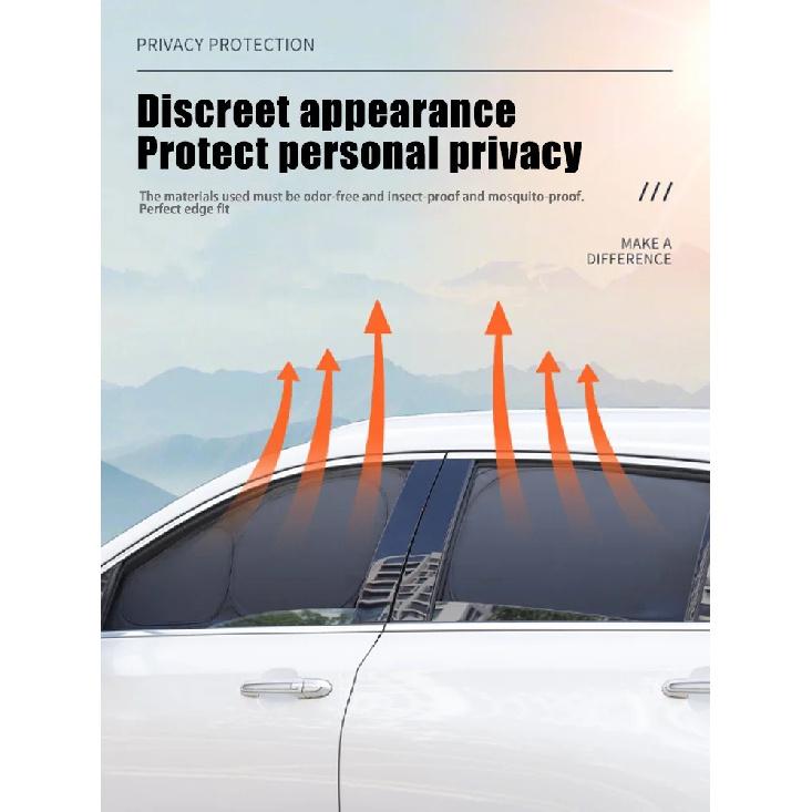 Privacy Sunshade For Peugeot 3008 P84 MK2 2017-2022 2018 2019 Coverage Anti-UV Sun Sunroof Window Foldable Visor Car Accessories