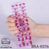 Adesivi per Unghie in Gel Impermeabili Francesi - Carini Cartoni Animati Nail Art Senza Cottura per Stili Europei e Americani