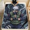 Kakashi Hatake Flanelldecke, Hohe Qualität, Bequem für alle Jahreszeiten, Heimdekoration, Wärme und Komfort