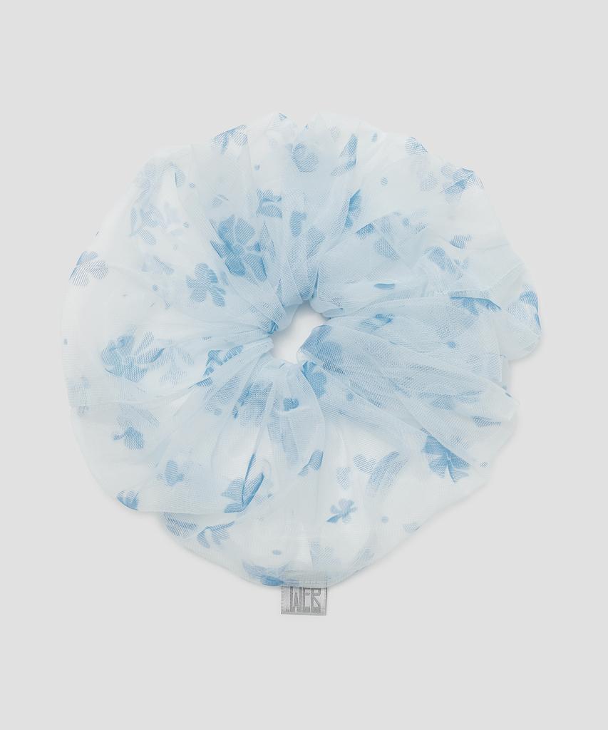 Typeservice Flower Lace Scrunchie [Blue]