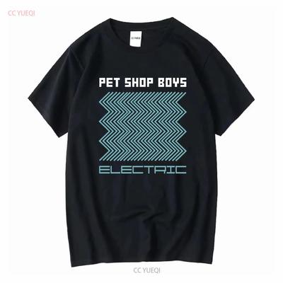 Pet Shop Boys NOVÉ ČERNÉ TRIČKO Všechny Velikosti S 4XL FR241 vintage Prané streetwear Lehce grafické Vrchol Pro Každodenní Nošení
