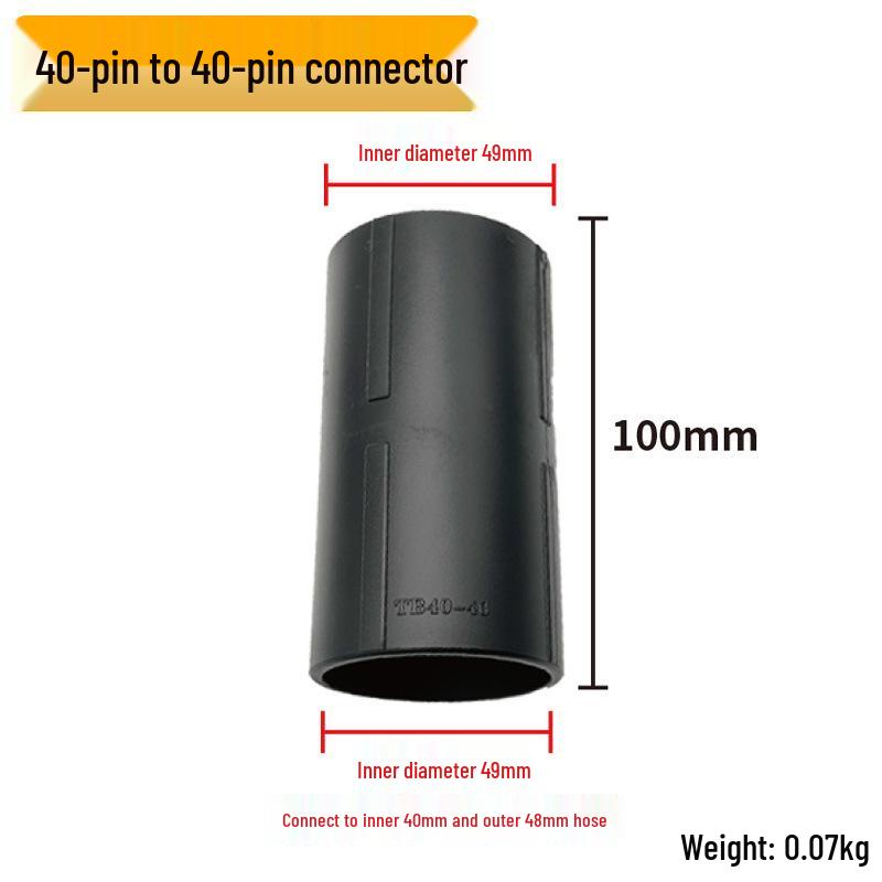 Jieba Vacuum Hose Swivel Joint Pipe Connector Adapter