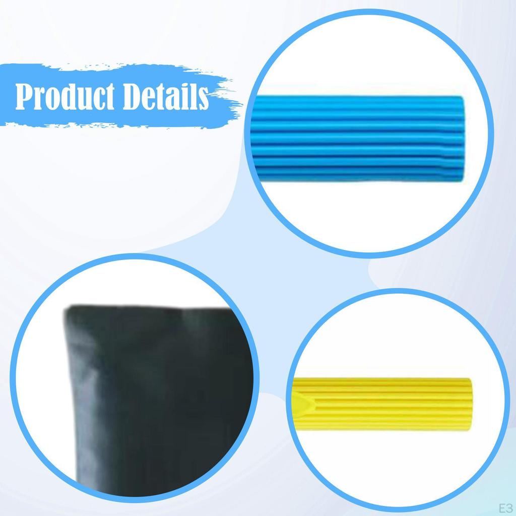 3-teiliges Widerstandsband für Tennisarm mit Drehstange, TPE-Konstruktion, geeignet für