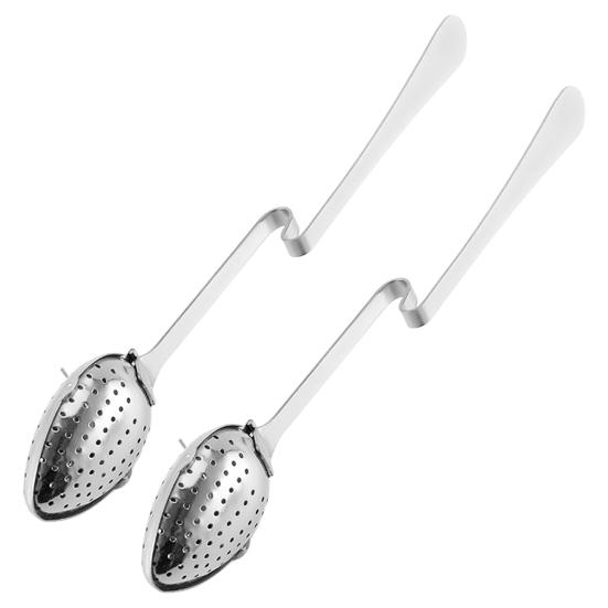 Stainless Steel Tea Diffuser with Hook Fine Holes Tea Interval Filter for Loose Leaf Tea And Coffee Brewing Portable Tea Infuser for Home Travel