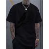 Men's Crew Neck T-Shirt - Casual Short-Sleeve Summer Gym & Beach Wear, Breathable for Training/Running (Regular Fit)