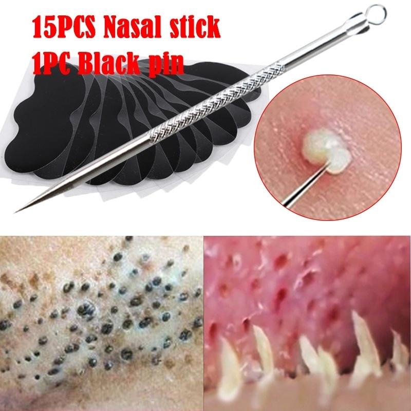 5pcs Нос наклейки No 1pc Угри Иглы Установить Удалить Blackhead Инструмент красоты уход за кожей инструменты – купить по низким ценам в интернет-магазине Joom