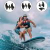 3 Stück Surfs Flossen Set Hohe Leistungen PVC Surfbretter Finne Surfbretter Thruster Finne Wassersportzubehör