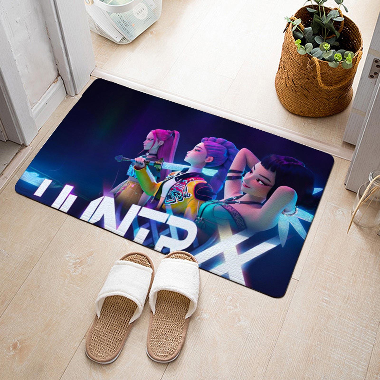 

Printed Carpet 17IN X 24IN Tufted Non-slip Bathroom Front Door Bedroom Kitchen Living Room Carpet One Size