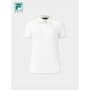 Fila Women's Knitted Short-Sleeve Golf Polo Shirt