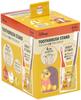 Skater Toothbrush Stand with Disney Winnie the Pooh Mascot, Mortar-Shaped, 4-Section Divider, Design, BSTS1-A