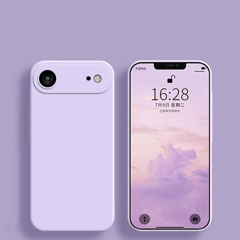 Flytande silikonfodral för iPhone 17 Air Cover iphone 17 16 15 14 13 12 mini 11 Pro X XR Xs Max 7 8 Plus 16e SE
