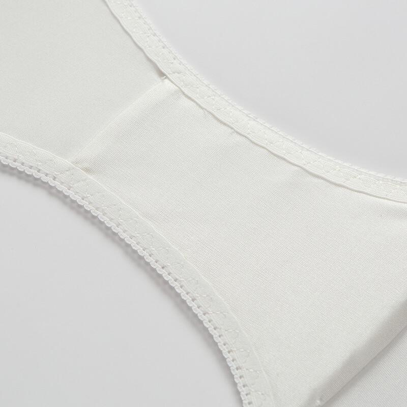 Jinsanta Women's Silk Lace Low-Rise Briefs