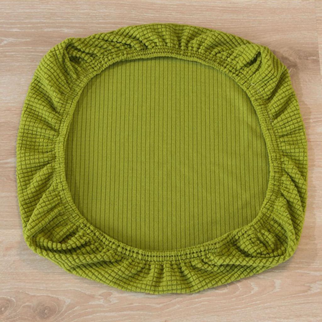 1Set Velvet Elastic Chair Cover Thickened Internet Cafe Cinema Armchair Case Office Staff Computer Swivel Seat Cover