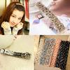 Women's Fashion Bling Headwear Handmade Full Crystal Hair Clip Barrette Hairpin