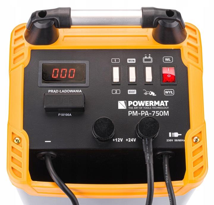 Prostownik Samochodowy Z Rozruchem Akumulatorowy 700A 12/24V Rozruch Mocny