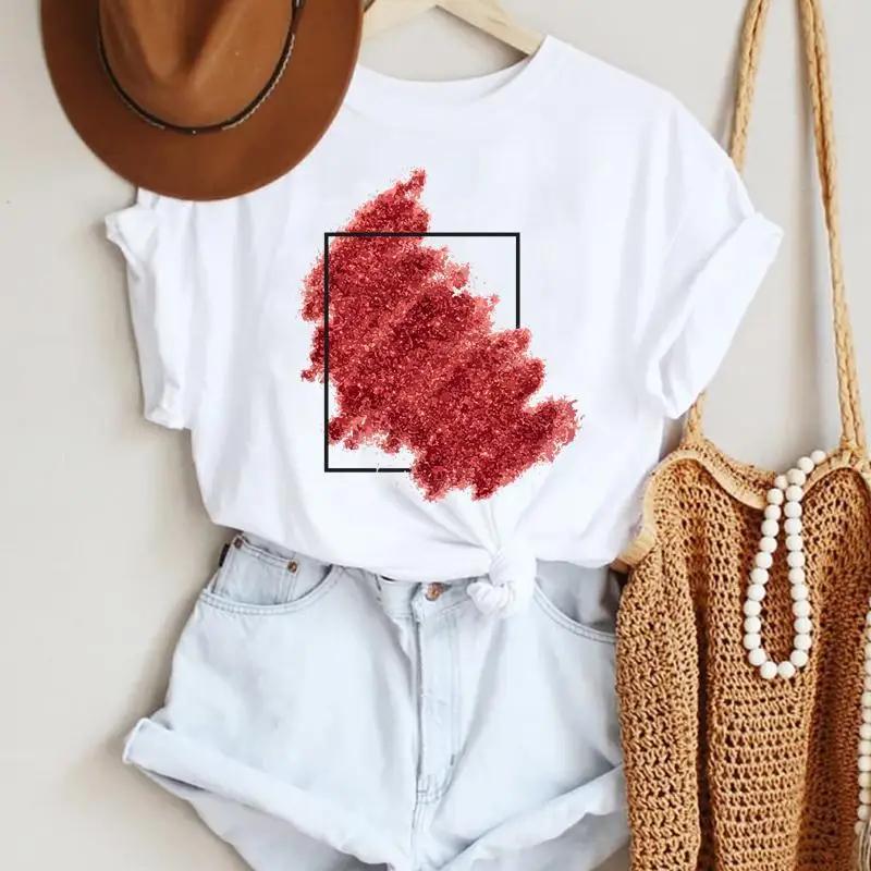 

Mother Daughter Matching Simple Love Word Graphic TShirts Short Sleeve Loose Tops Harajuku Aesthetic Womens Clothing S