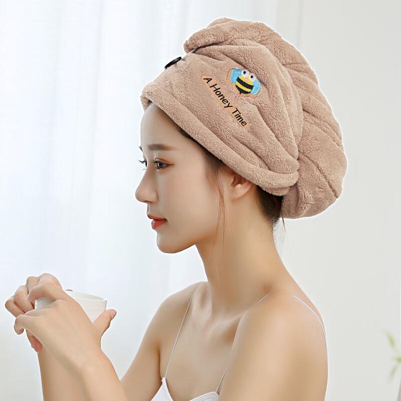 

Brangdy Women s Little Bee Dry Hair Cap