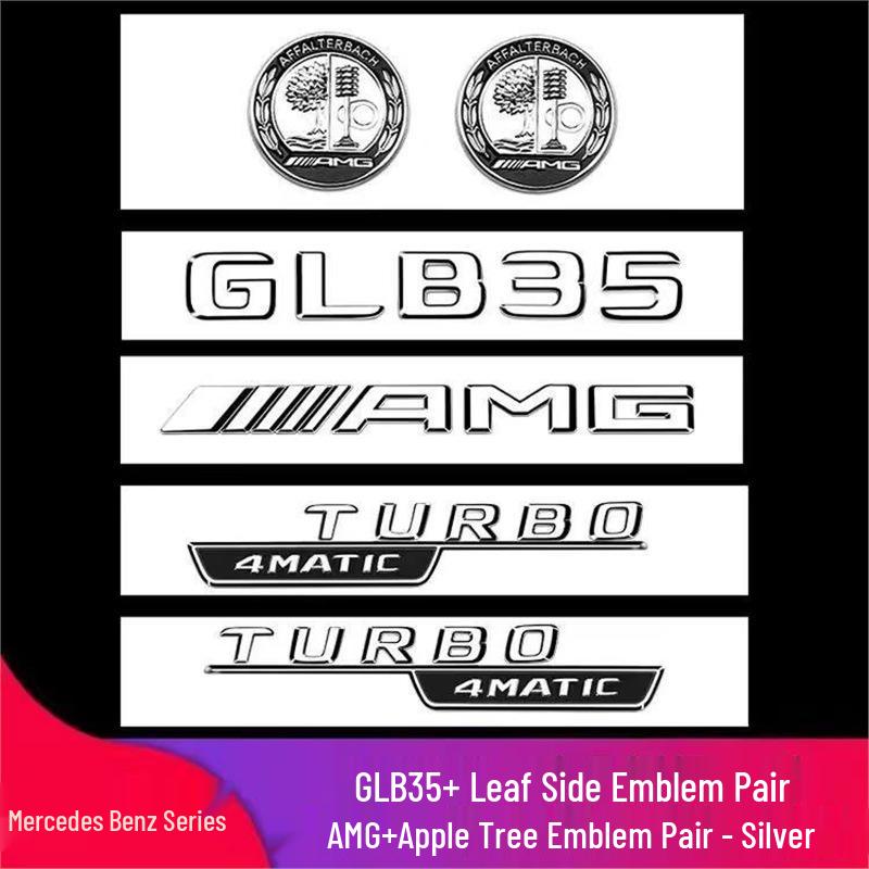 Mercedes GLB220/GLB200/GLB35 AMG 4matic Rear Tail Badge Emblem Sticker