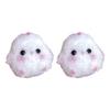 2PCS Squeeze Toy Mini Chick Shape Soft Pinch Toy with Fluffy Coating Stress Relief Fidget Toy Keychain Pendant for Kids Adults