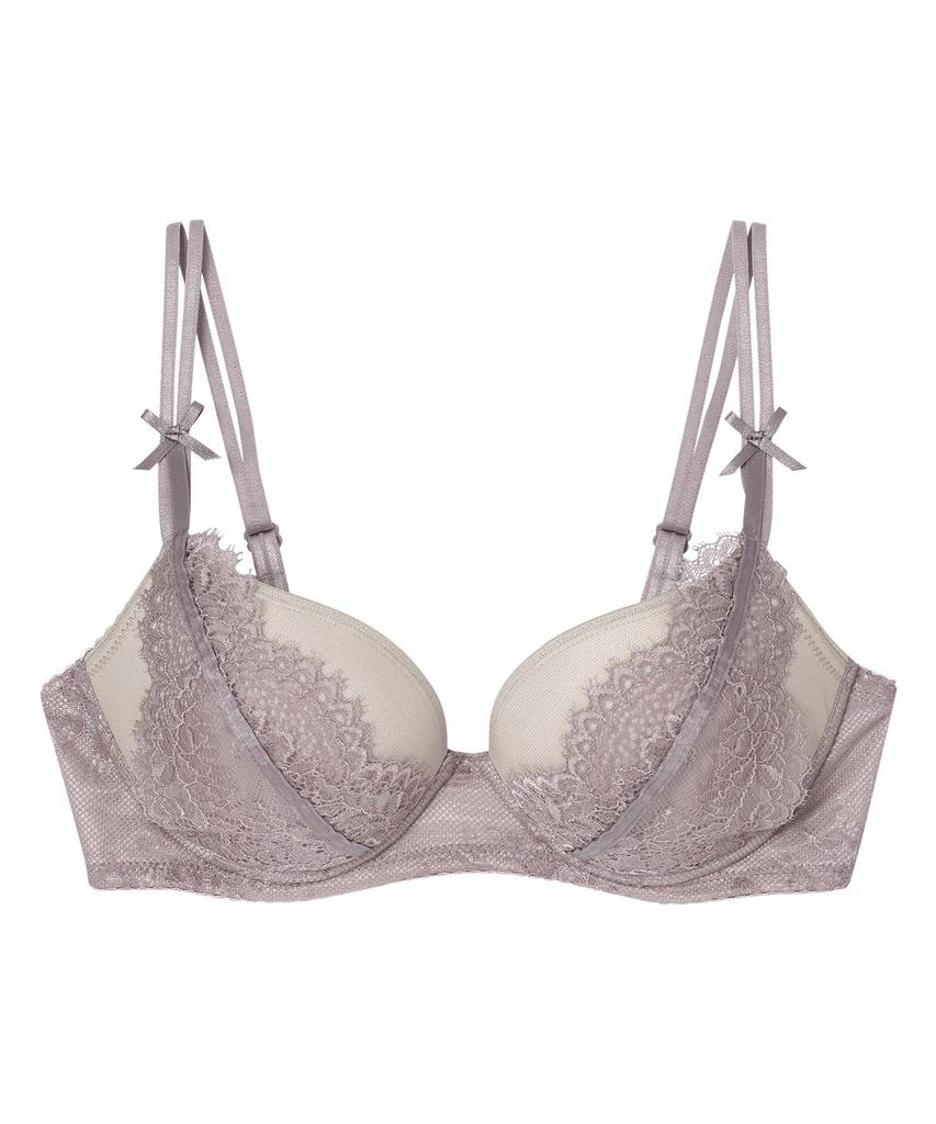 Bra That Flatters Your Breasts Available In Cups A To G Wireless for BR E70 [Amphi] Non-wired Beautifully, [BRAGENIC] Bra, BMI334, Women,