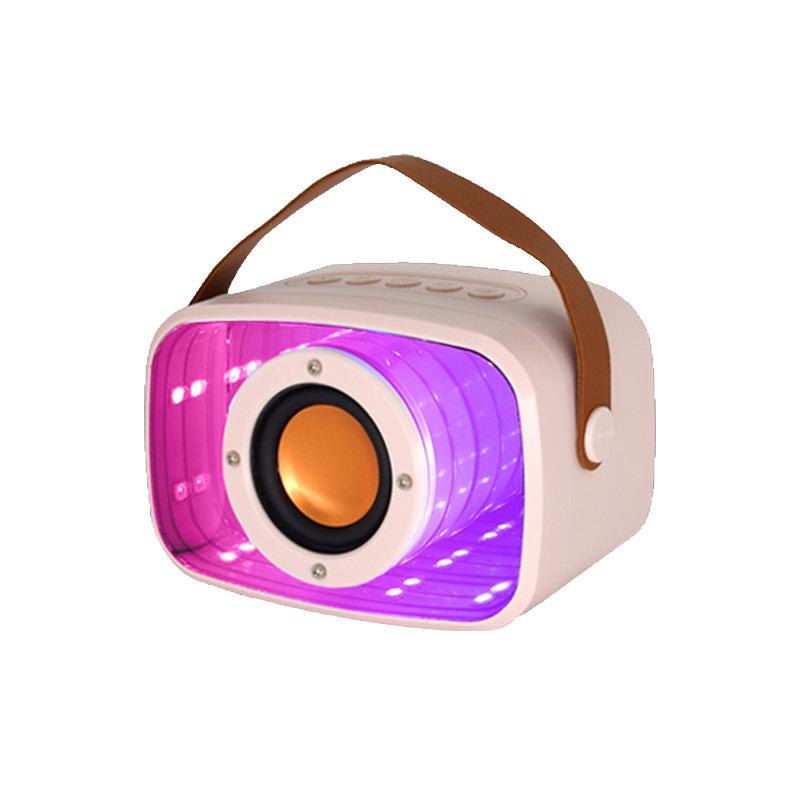 Abyss Mirror W20 Bluetooth Speaker: Floating Design, Colorful Lights, High Volume, Rich Sound & Deep Bass
