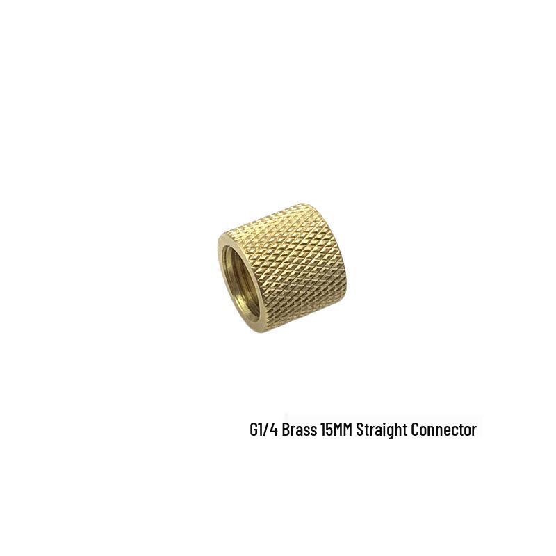 Brass G1/4 Threaded Cold Connector Extension Cap