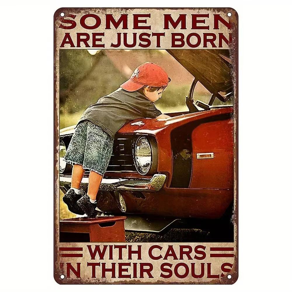 Tin Sign Wall Art Retro Metal Painting Home Decor 20x30cm