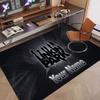 Custom Rug Linkin Park Pattern Print Name Text Soft Non‑Slip Floor Carpet for Home Indoor Decoration