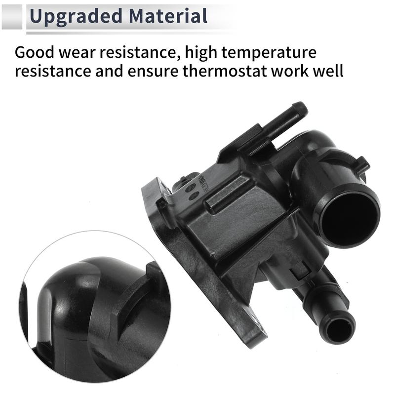 X Autohaux Engine Coolant Thermostat Housing Assembly for Vauxhall Corsa for Astra Meriva