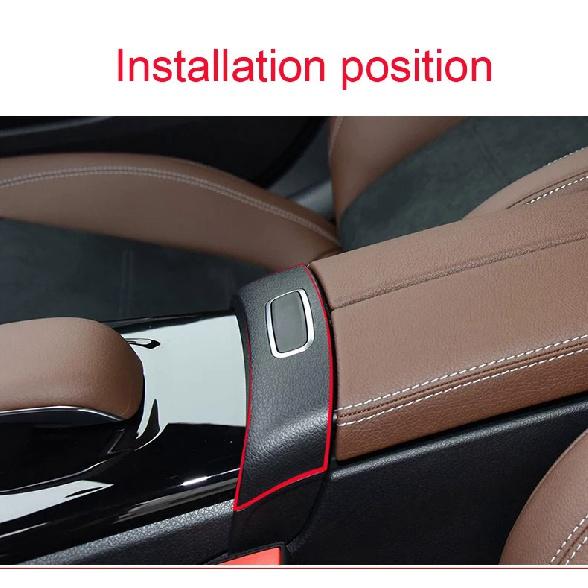 Interior Center Armrest Box Switch Cover Trim For Mercedes Benz A Class W177 A180L A200L+ Accessories