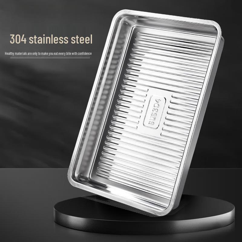 Wuhe Stainless Steel Multipurpose Freezer & BBQ Tray Set